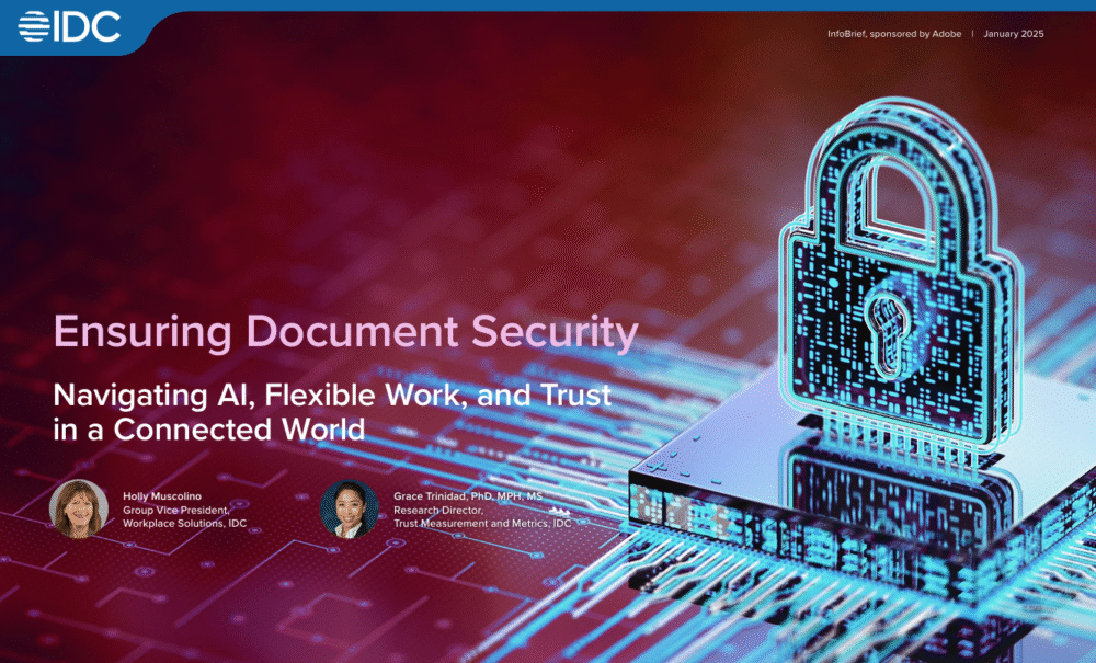 Strengthening Document Security in a World of Flexible Work and Gen AI