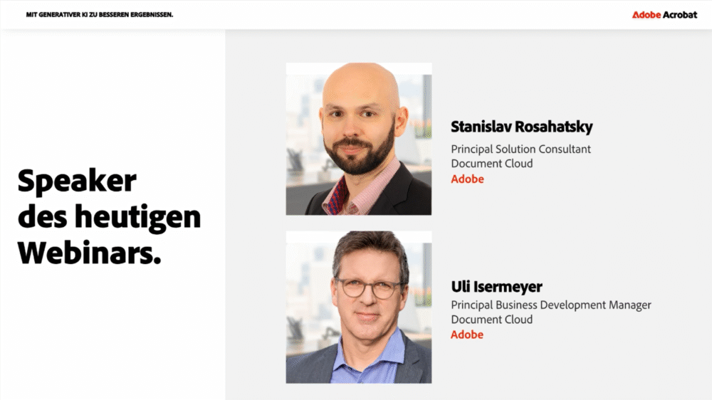 Mit generativer KI zu besseren Ergebnissen.