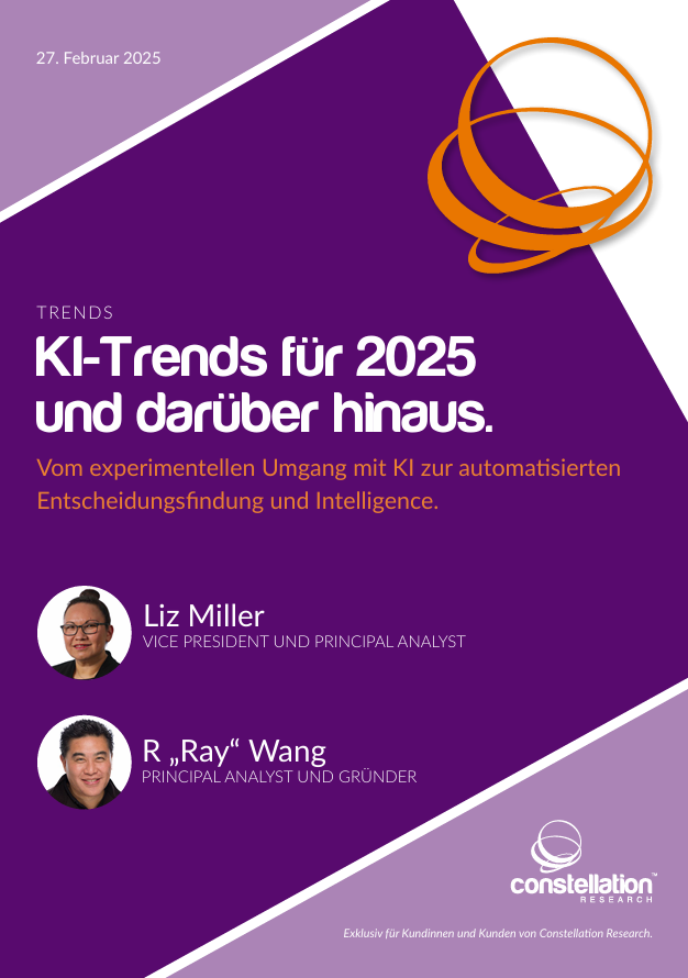 KI-Trends für 2025 und darüber hinaus.