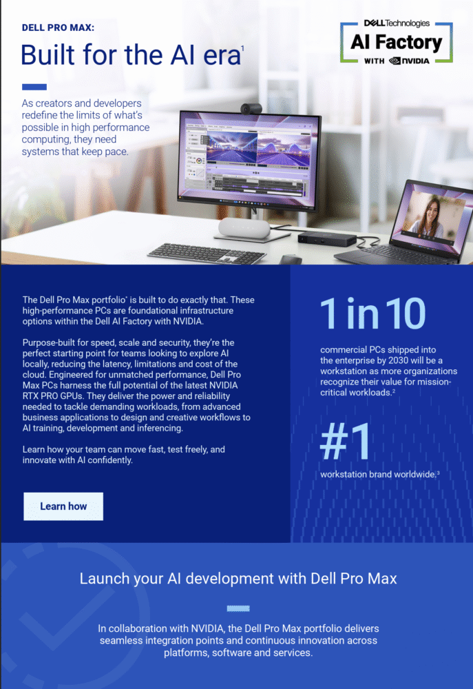 Dell Pro Max: Built for the AI Era