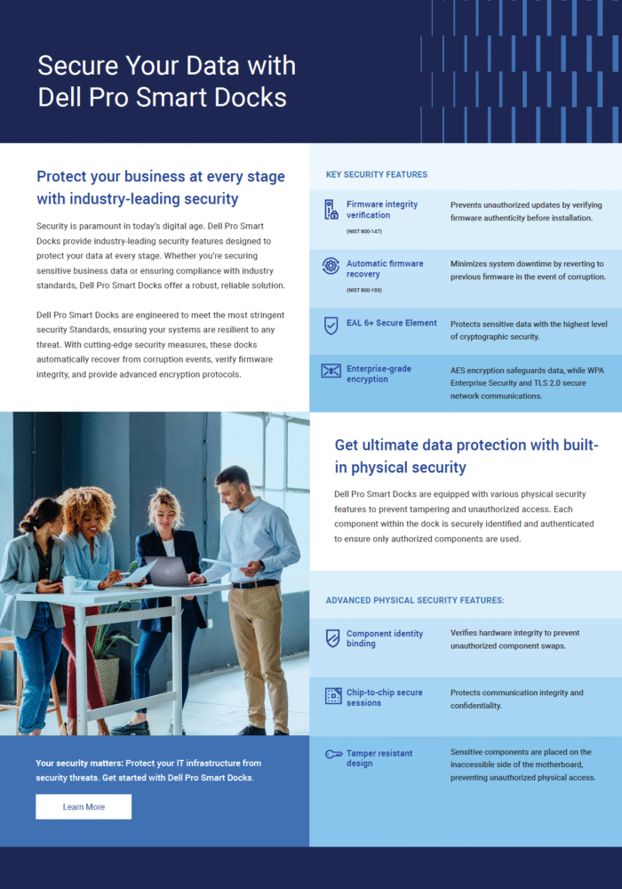 Secure Your Data with Dell Pro Smart Docks
