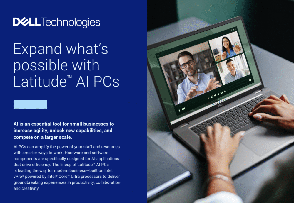 Expand what’s possible with Latitude™ AI PCs