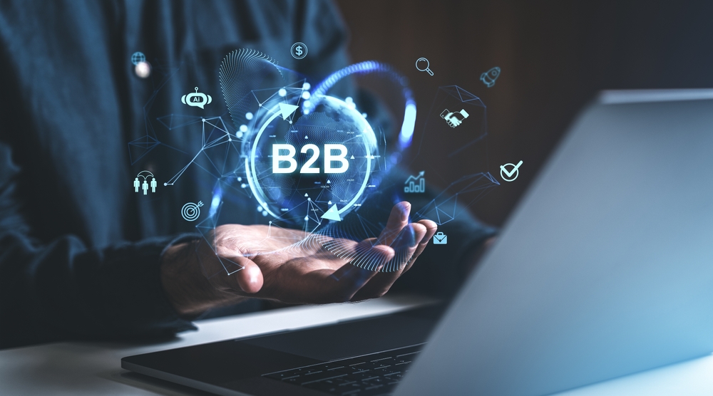 B2B buyer journey showing anonymous research stages