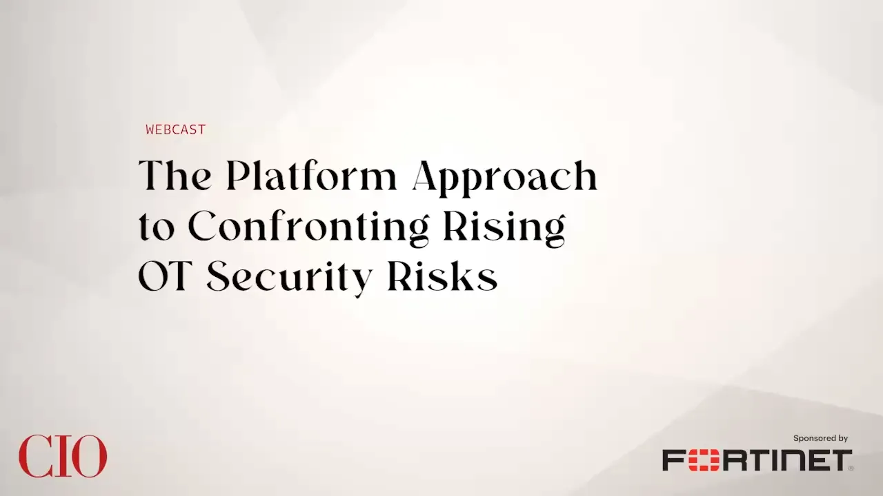 The Platform Approach to Confronting Rising OT Security Risks
