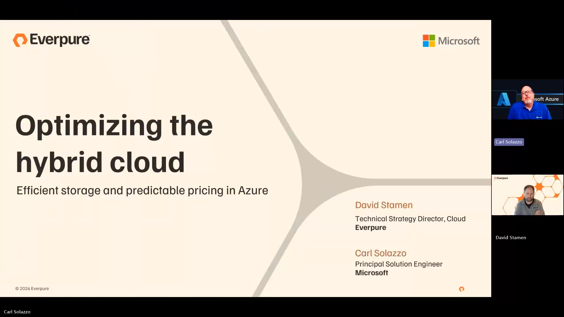 Optimizing the hybrid cloud: Efficient storage and predictable pricing in Azure
