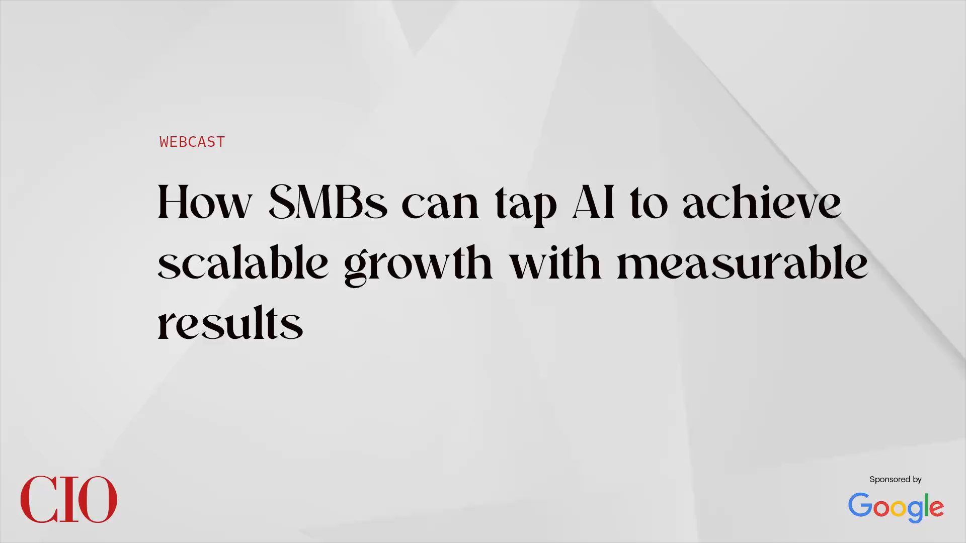 How SMBs can tap AI to achieve scalable growth with measurable results