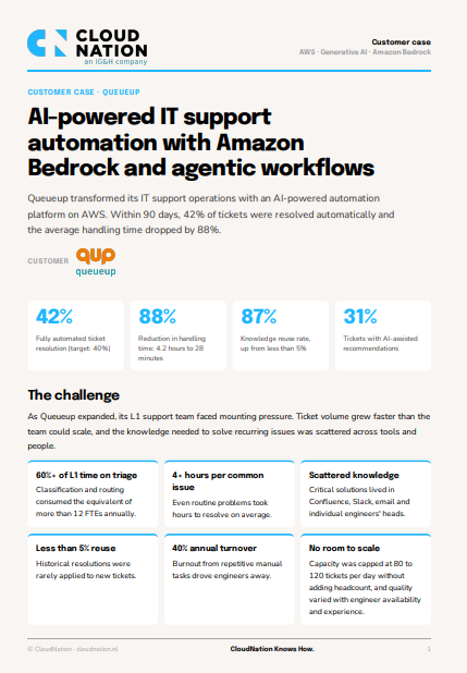 AI-powered IT support automation with Amazon Bedrock and agentic workflows