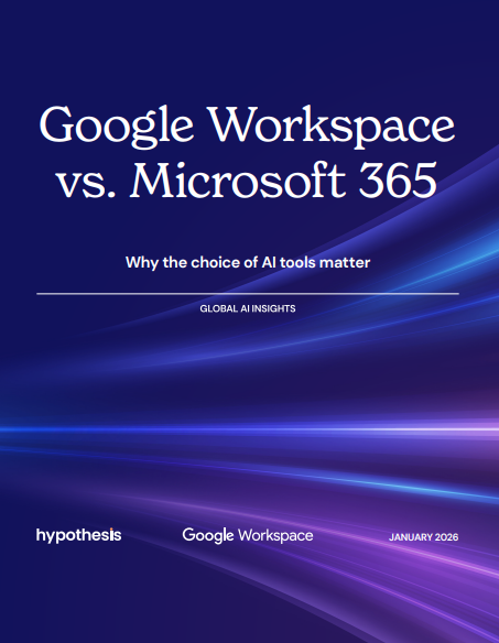 Google Workspace vs. Microsoft 365 Why the choice of AI tools matter