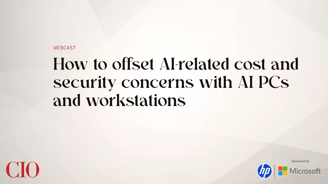 How to offset AI-related cost and security concerns with AI PCs and workstations 